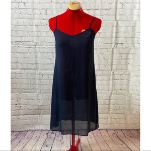 Tory Burch Navy Blue Slip Dress NWOT